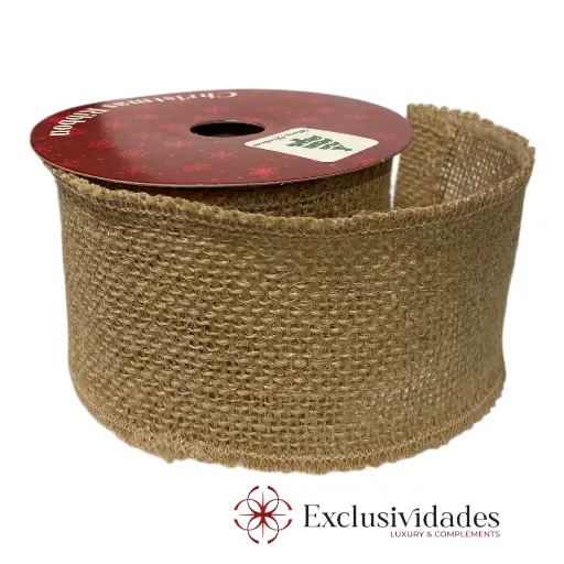 [8679816304941] CINTA NAVIDEÑA 10YDS 7CM YUTE