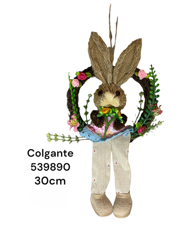 [8679833539890] COLGANTE DE CORONA DE PASCUA 30CM