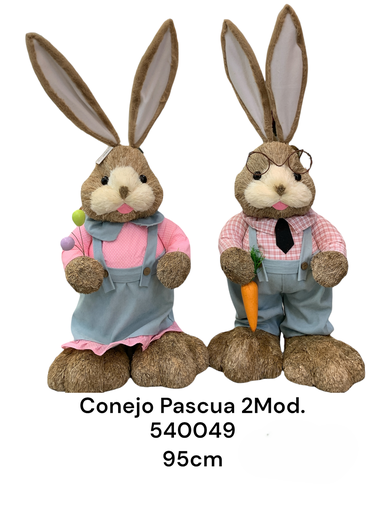 [8679833540049] CONEJO PASCUA 2MOD. 95CM