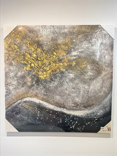 [21167] CUADRO AL OLEO 80X80CM
