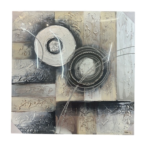 [145494099] CUADRO ASTRACTO 80X80X2.8CM