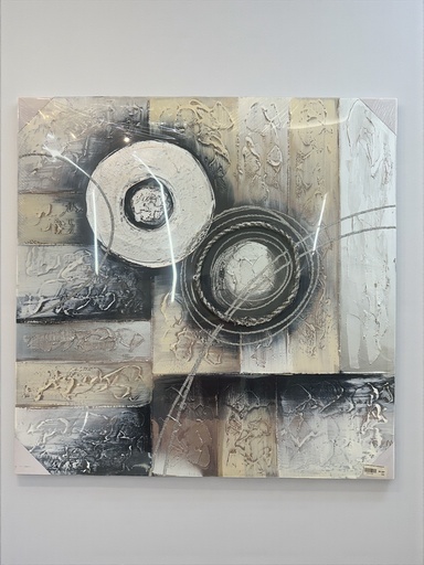 [145494099] CUADRO ASTRACTO 80X80X2.8CM