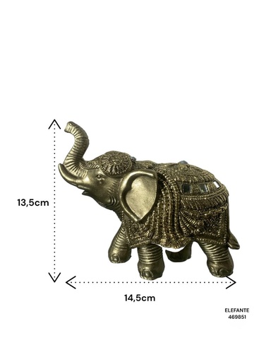[469851] ELEFANTE DECOR. POLIRESINA ES22901 13.5X7X14.5CM