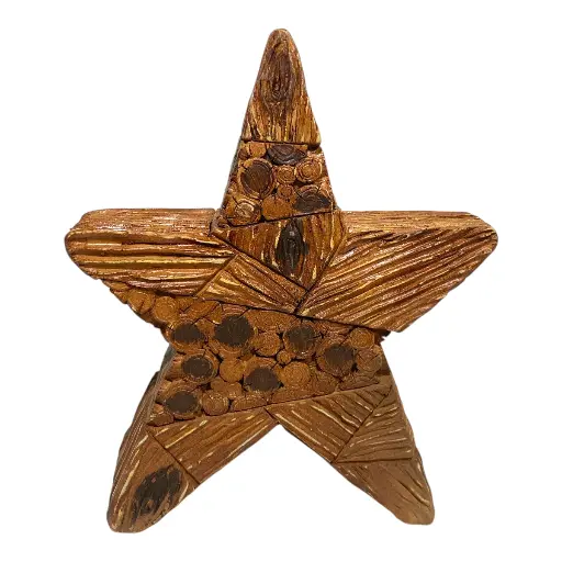 [747436] ESTRELLA RESINA REF: TG631220 13X5X15CM