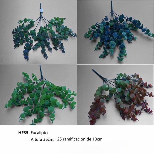 [HF35] EUCALIPTO 36CM, 25 RAMIFICACIONES DE 10CM