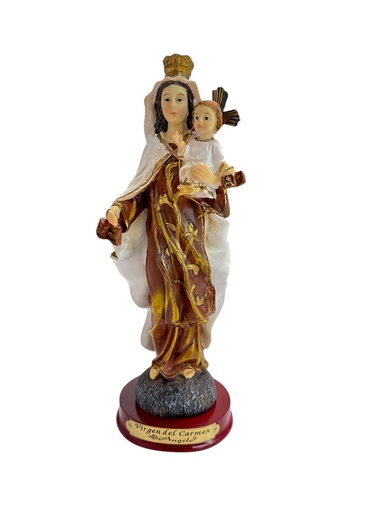 [556-33024] FIGURA VIRG DEL CARMEN 20CM