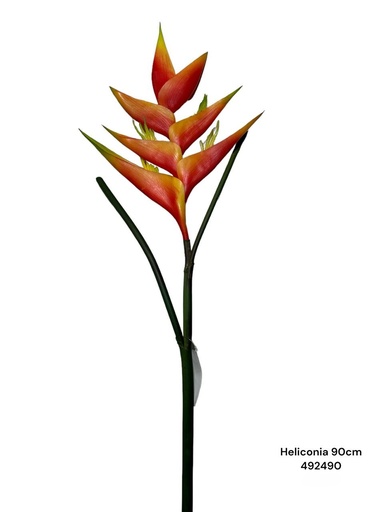 [492490] FLOR ARTF. HELICONIA REF:CH12509895 90CM