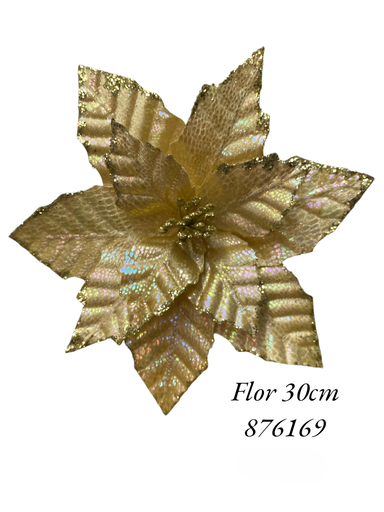 [876169] FLOR NAV. CREAM DORADA REF: CF12-22502 30CM