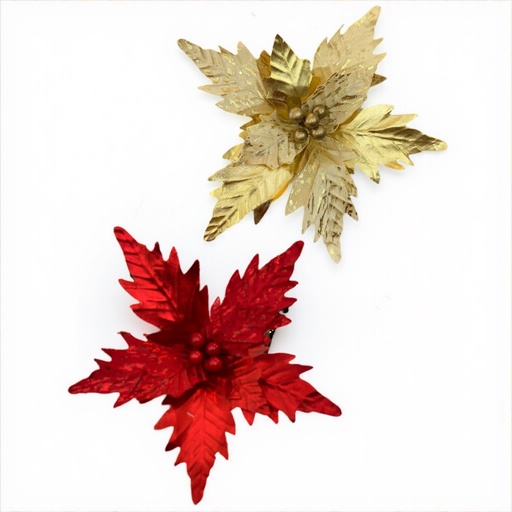 [5116820491] FLOR NAVIDEÑA 30CM RJ-DOR