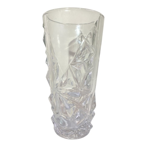 [680214358] FLORERO DE CRISTAL GRUESO 13X25CM