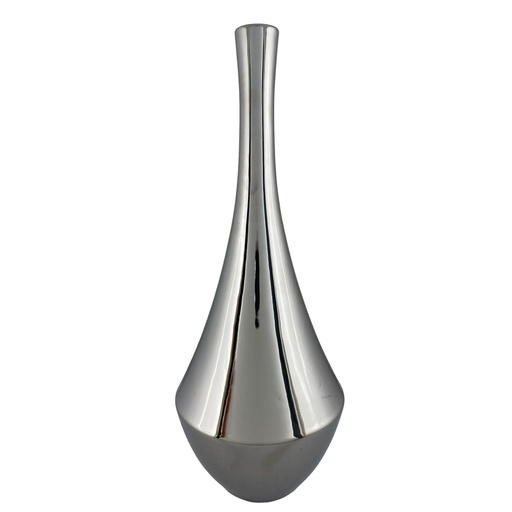 [441-558436] FLORERO PLATA 18X18X46.5CM