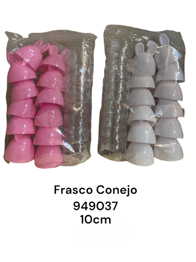 [7870022949037] FRASCO CONEJO 2COL 10CM