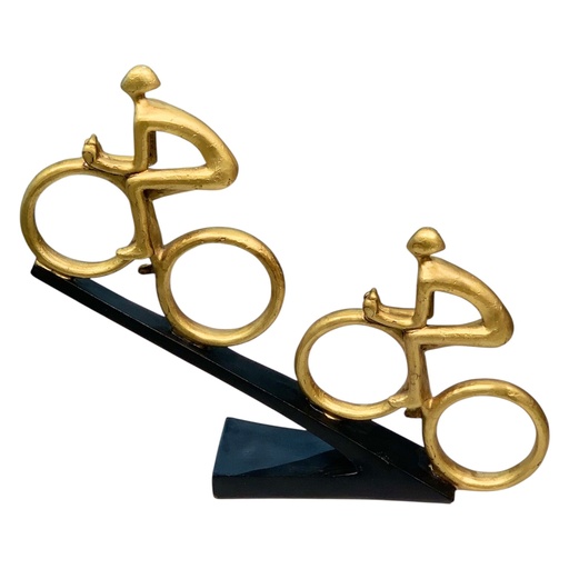 [657704] FIGURA DE CICLISTAS REF:ES22073-36*7*29CM
