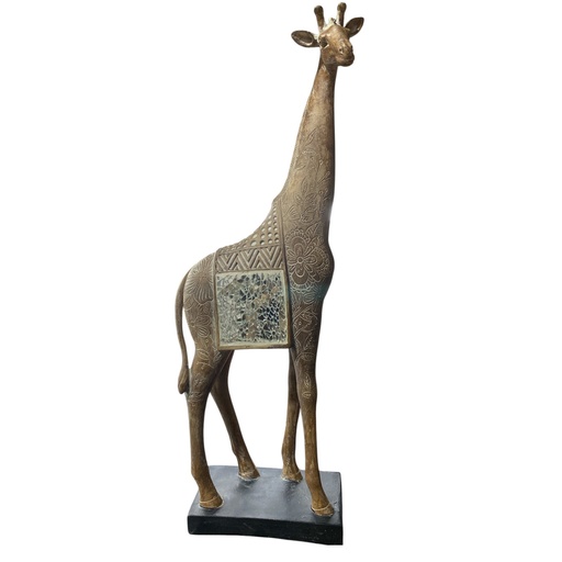 [21529] GIRAFA C/MOSAICO POLIRESINA 45CM