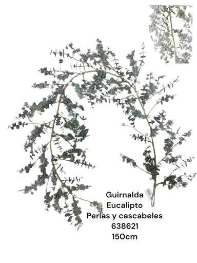 [8679811638621] GUIRNALDA EUCALIPTO 150CM