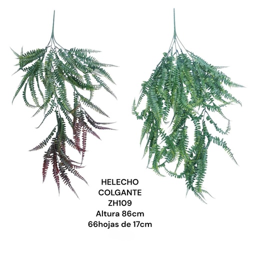 [ZH109] HELECHOS COLGANTES 86CM