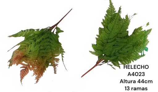 [A4023] HIERBA HELECHO SUAVE 45CM 13 RAMAS