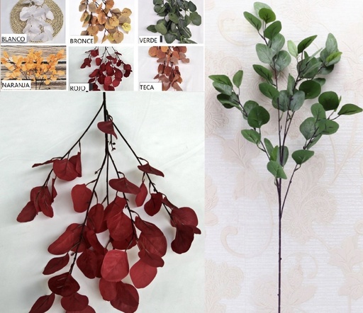 [MY105] HOJA DE EUCALIPTO L:90CM X40H