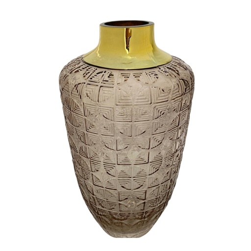 [411-654823] JARRON DE VIDRIO 28CM