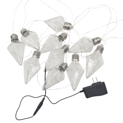 [5116817078] GUIRNALDA 10FOCOS LED FORMA DE DIAMANTE LUZ MULTICOLOR 