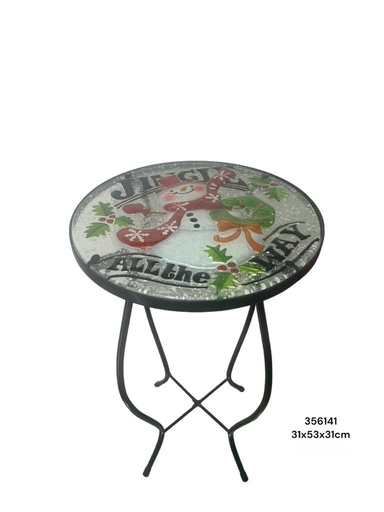 [356141] MESA AUXILIAR NAV METAL & VIDRIO AESXX1054 (31*53*31CM)