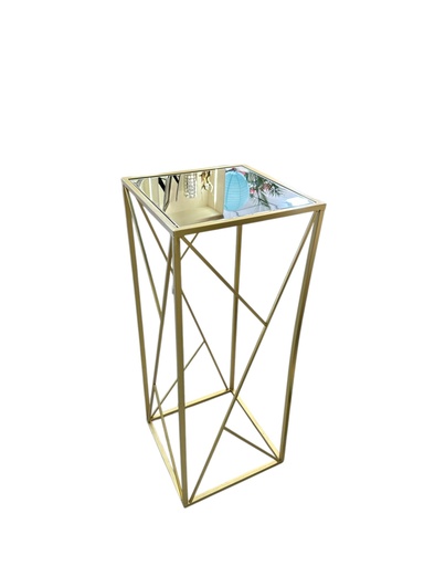 [749038] MESA ESQUINERA METALICA 40X40X100CM REF:ES23028