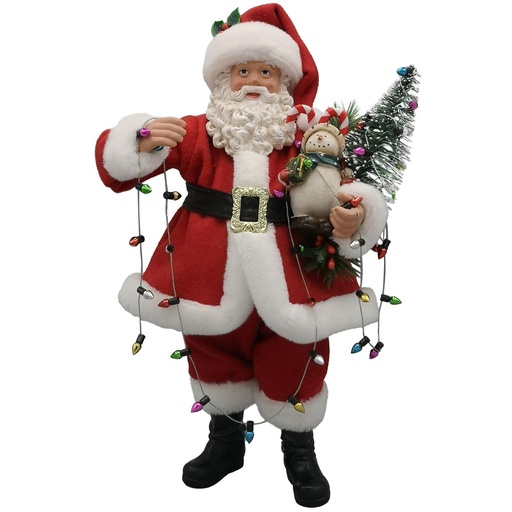 [160-4503400] NOEL CON ARBOL 28CM