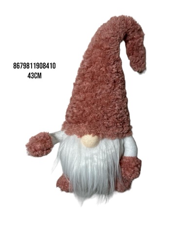 [8679811908410] NOEL CORAL NARIZ CON LUZ 43CM