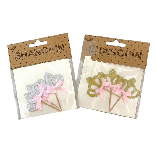 [33516884] PINCHO DECORATIVO CORONA 8X5CM