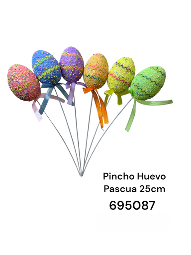 [6912021695087] PINCHO HUEVO DE PASCUA 25CM