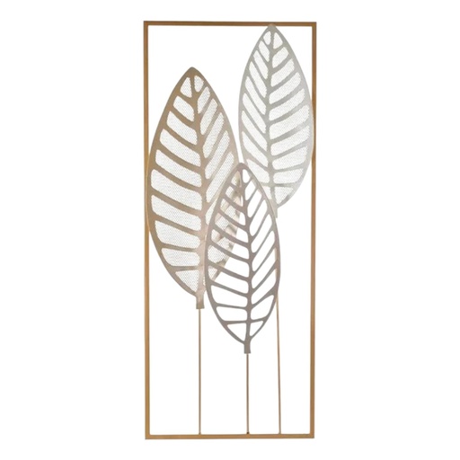 [448-5311973] APLIQUE DE PARED HOJAS 61X25CM
