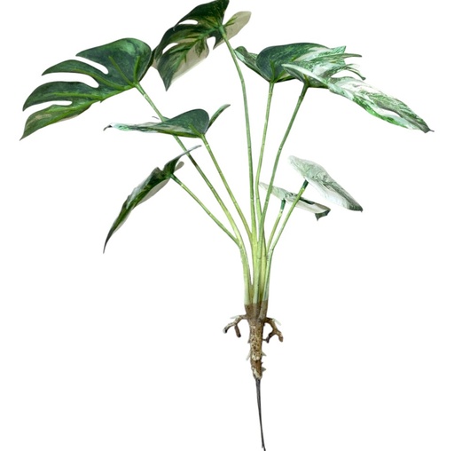 [1702335017423] RAMA DE PLANTA HOJA TORTUGA ARTF. 35CM