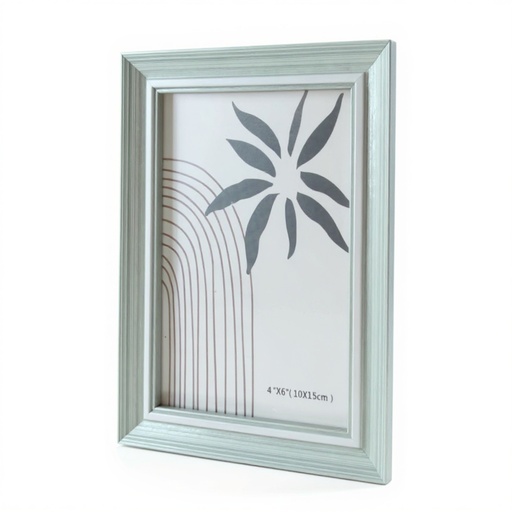 [658810] PORTARETRATO MADERA VERDE MENTA REF: ES20309-4 4X6" 10X15CM