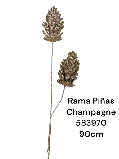 [583970] RAMA DE BELLOTAS 3COLORES REF: ES24315 90CM