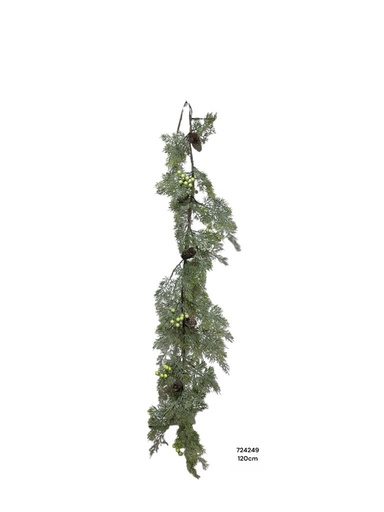 [724249] RAMA NAVIDEÑA PINO VERDE 120CM CHF-6772