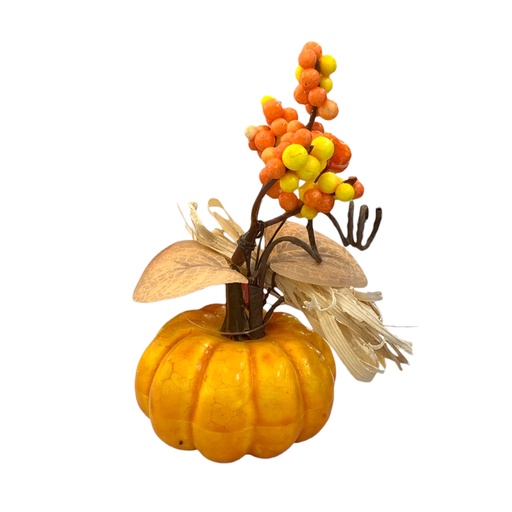 [8679811121291] RAMA PINCHO CALABAZA 10CM