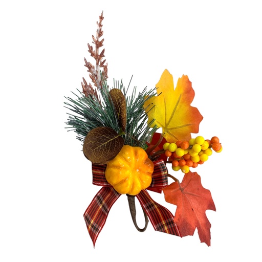 [8679811121246] RAMA PINCHO CALABAZA 13CM