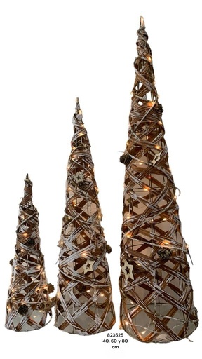 [5116823525] SET ARBOL X3 NAV. DECOR 40-60-80CM