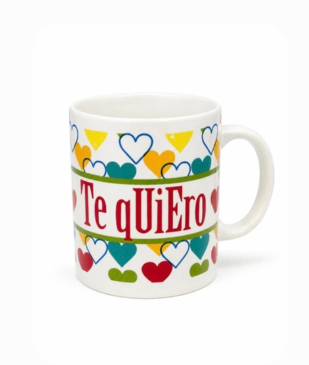 [222-38] TAZA TE QUIERO 8X10CM.