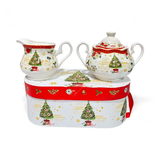 [6988958193279] SET DE AZUCARERA Y CREMERA NAVIDEÑA CS19327 