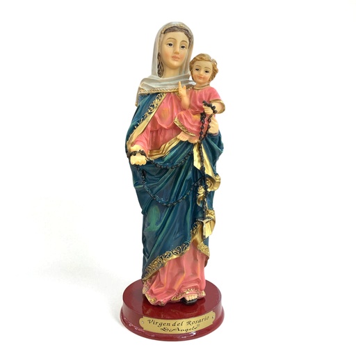 [556-33224] VIRGEN DEL ROSARIO 20CM