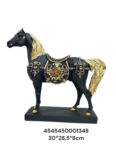 [4545450001348] CS8180052 CABALLO NEGRO 30*28.5*8CM