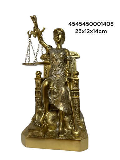 [4545450001408] DAMA DE LA JUSTICIA 25*12*14CM CS8180112