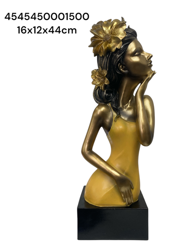 [4545450001500] CS8020502 ADORNO MUJER 16X12X44CM