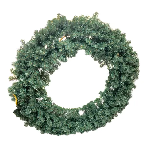 [7861204104566] CORONA TRADICIONAL FRONDOSA  Ø100CM ESTRUCTURA DE HIERRO