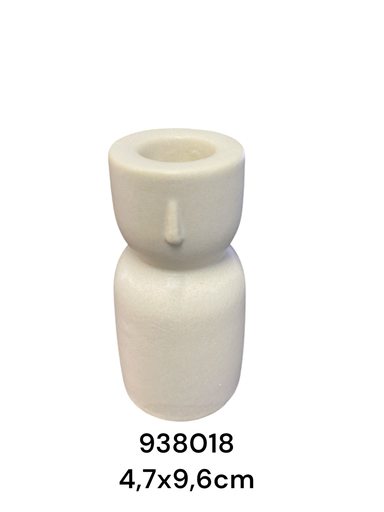 [938018] DL23564-3 CANDELABRO CERAMICA 4.7X9.6CM