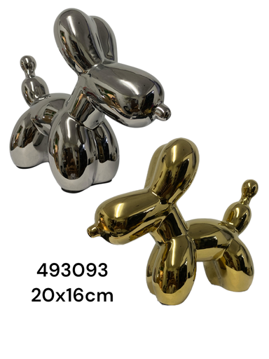 [493093] ES25279 PERRO CERAMICA 20X16CM