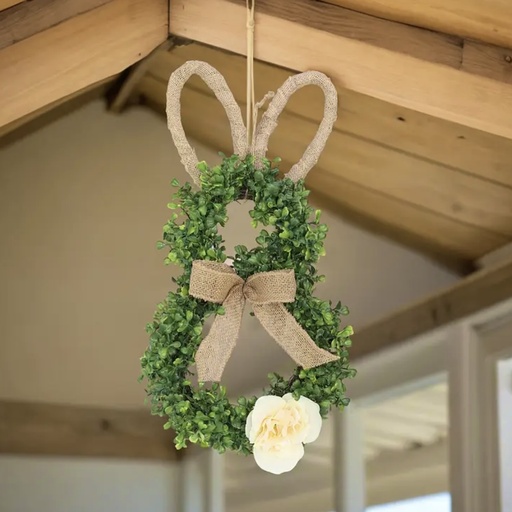 [0019115] CORONA DE CONEJO 46X25CM