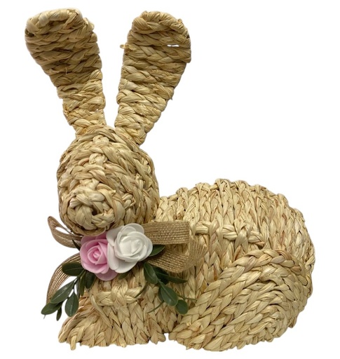 [7862103894602] CONEJO YUTE PASCUA 22X12X24CM REF:22CY0015