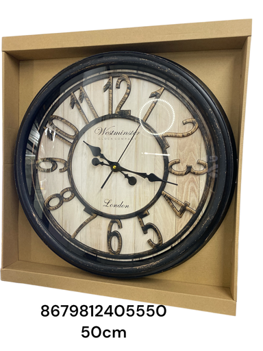 [8679812405550] RELOJ DE PARED 50CM